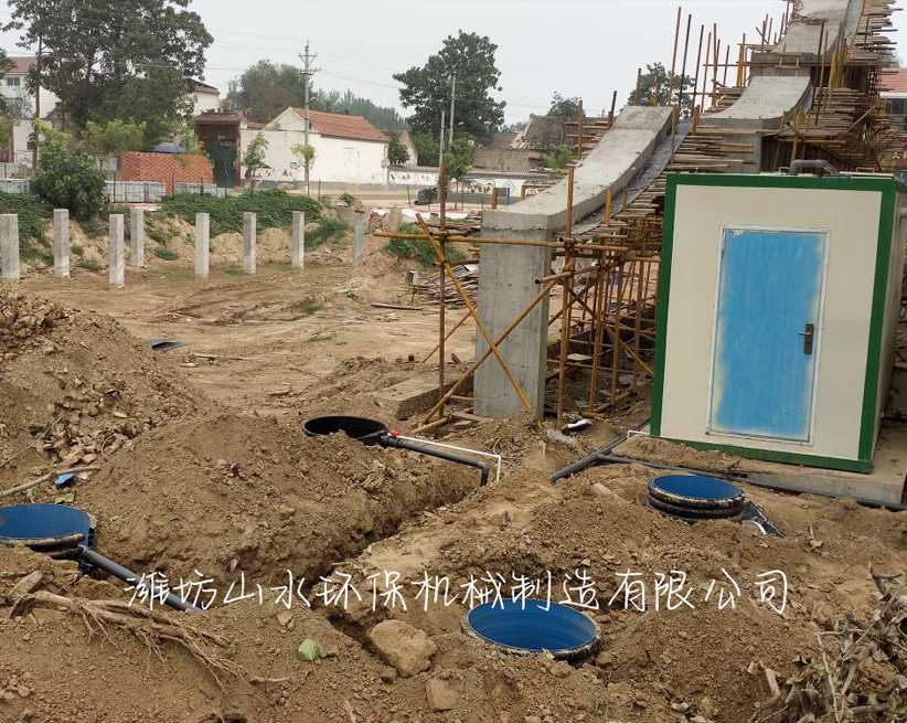 河南长垣县张庄50方农村生活一体化污水处理项目